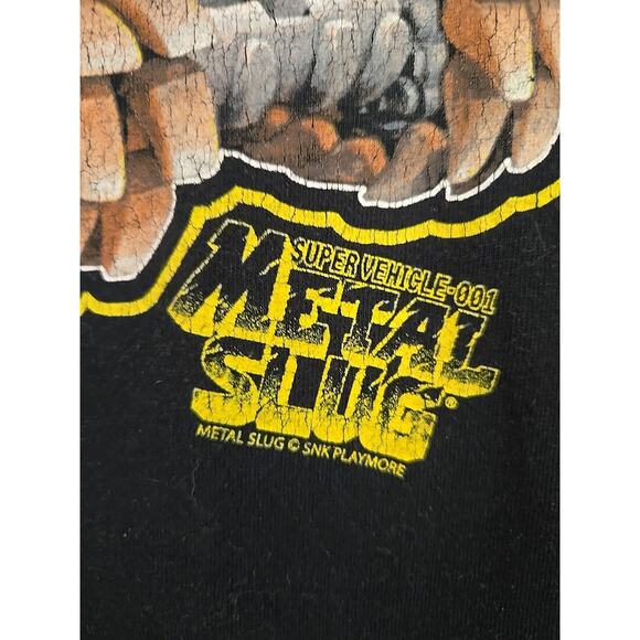 Metal Slug SV-001 Super Vehicle 001 Vintage Shirt Medium Black 1996 "Roll Out" - Picture 3 of 6